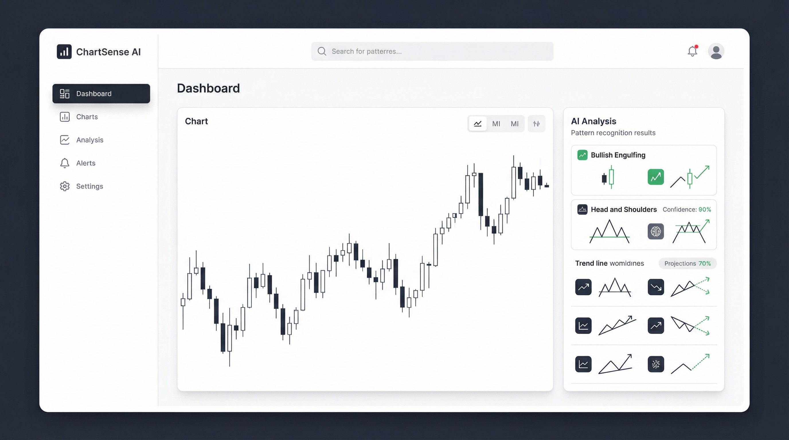 ChartSense Product Screenshot